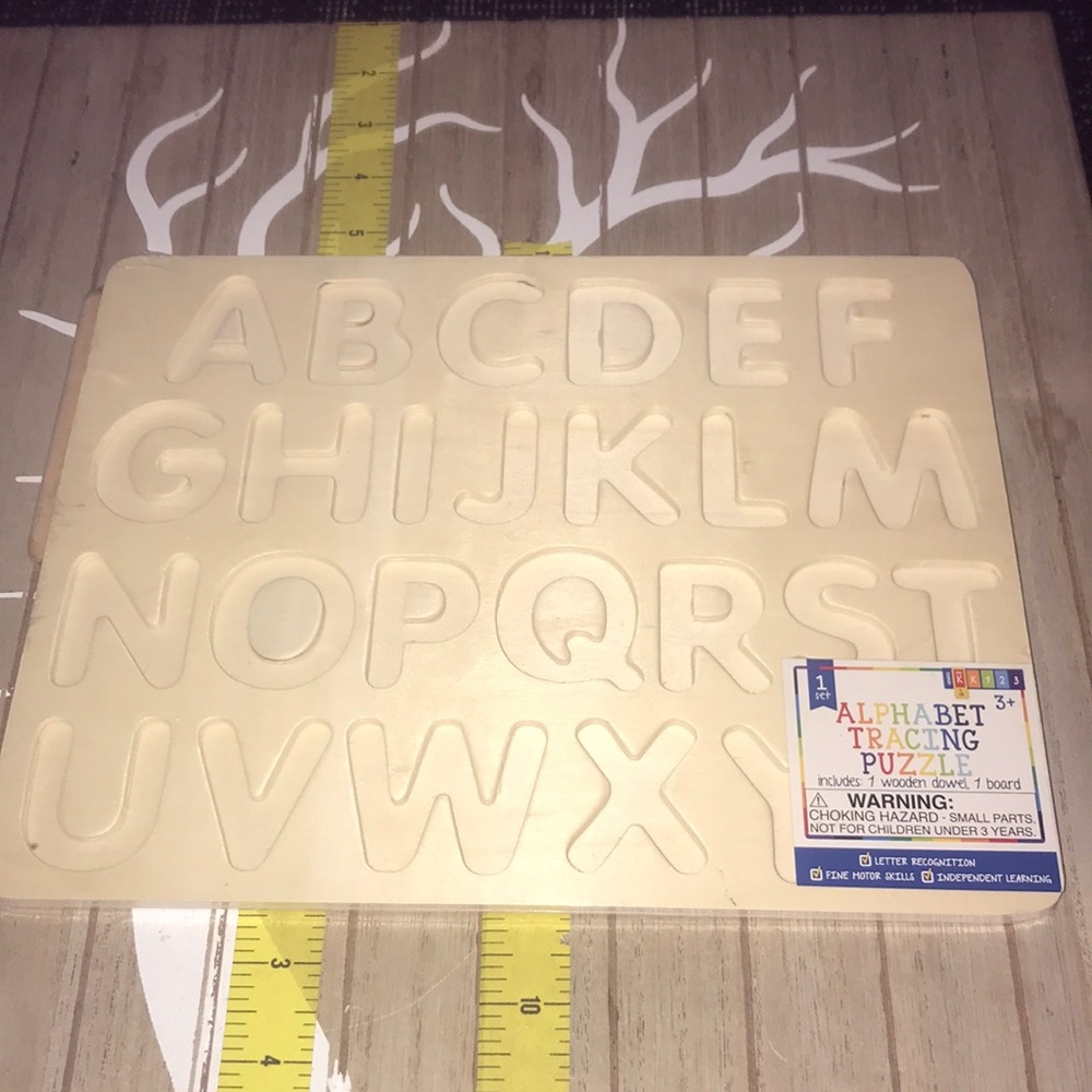 New Montessori Alphabet Tracing Puzzle